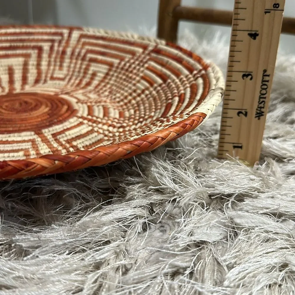 Boho Natural Woven‎ Patterned Basket For Home Decor